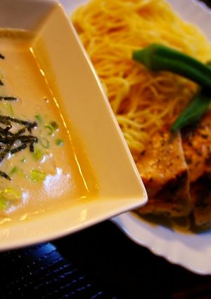 ちょっと贅沢なミルクの味噌仕立てつけ麺-レシピのメイン写真