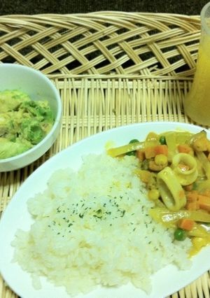 シーフードクリームカレー-レシピのメイン写真