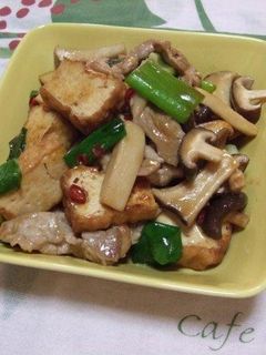 厚揚げときのこのオイスター炒め-レシピのメイン写真