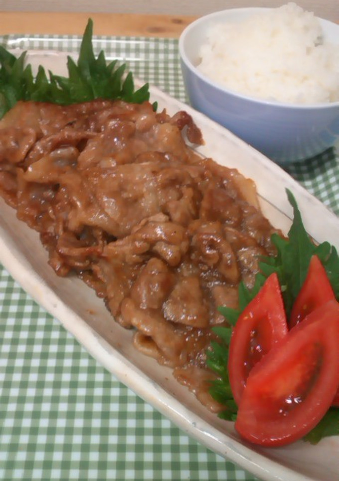 栄養士ママの梅香る☆豚肉の照り焼き-レシピのメイン写真