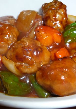 豚バラで酢豚♪-レシピのメイン写真