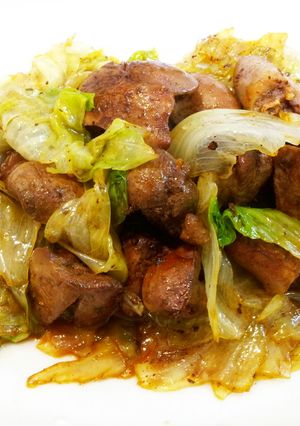 クレイジーソルト鶏レバーエスニック炒め☆-レシピのメイン写真