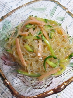 すし酢で春雨の中華サラダ-レシピのメイン写真