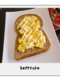 ♡幸せ朝ごはん♡チーマヨ卵オープンサンド-レシピのメイン写真
