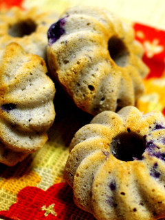 ブルーベリーの焼きドーナツ-レシピのメイン写真