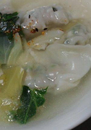 ﾎﾀﾃｽｰﾌﾟ・・水餃子-レシピのメイン写真