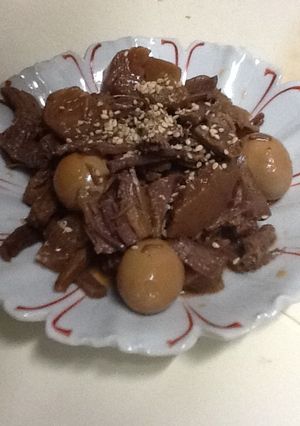 韓国料理☆チャンジョリム(牛肉の醤油煮)-レシピのメイン写真