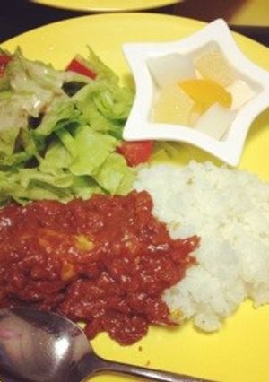 トマトチキンカレー-レシピのメイン写真