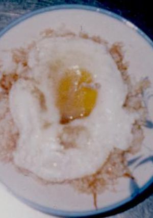 目玉焼き丼-レシピのメイン写真