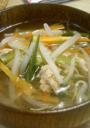 たっぷり野菜とシーチキンのスープ-レシピのメイン写真