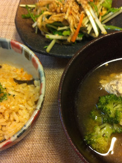 鶏ごぼうのお味噌汁-レシピのメイン写真