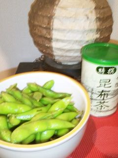 ビールに合う!!ひと味違う冷凍枝豆❤-レシピのメイン写真
