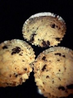 チョコミント*おからマフィン-レシピのメイン写真