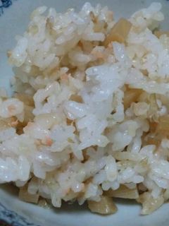 筍と鮭の混ぜご飯-レシピのメイン写真