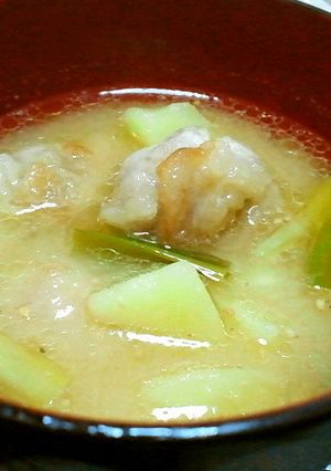 豚団子お味噌汁-レシピのメイン写真