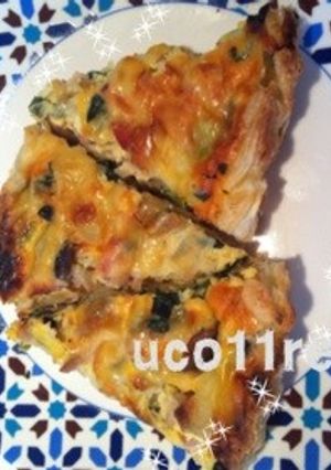 ベーコンと野菜のキッシュ-レシピのメイン写真