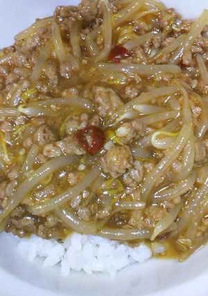 ☆ もやしとひき肉のあんかけ丼 ☆-レシピのメイン写真