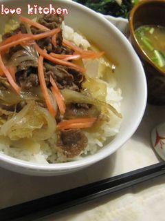 白ワインでお肉やわらか♡牛丼-レシピのメイン写真