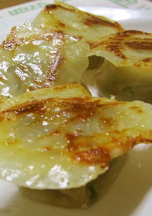 カリカリ羽根チーズなキムチ餃子-レシピのメイン写真