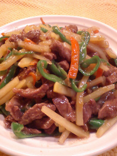 なんちゃって♪ジャガイモ青椒肉絲-レシピのメイン写真