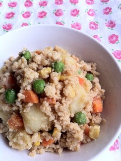 超簡単..丼で.9分..じゃがいもそぼろ-レシピのメイン写真