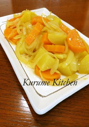 カレー風味の温野菜-レシピのメイン写真