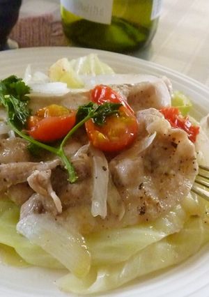 香味野菜のヘルシー冷しゃぶサラダ-レシピのメイン写真
