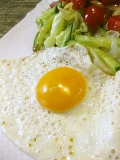 オッサンの一手間かけた目玉焼き-レシピのメイン写真