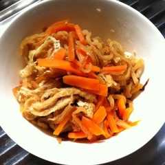 รูปของ 簡単炊飯器で切り干し大根煮物