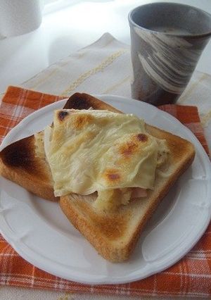 ポテトサラダ・トースト-レシピのメイン写真