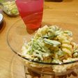 カレーマカロニサラダ☆カレー粉で簡単!