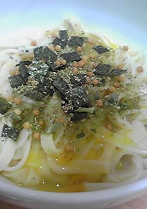 ひとりランチ☆お茶づけかまたま-レシピのメイン写真