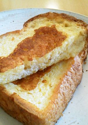 焼きたてパンの味♡軽いフレンチトースト-レシピのメイン写真