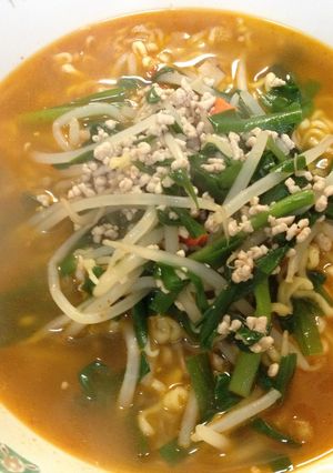 ほんの少しだけ辛さマイルド？辛ラーメン-レシピのメイン写真