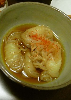 ごま香る結びこんにゃく煮-レシピのメイン写真