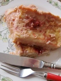 休日、すりおろしイチゴ入フレンチトースト-レシピのメイン写真