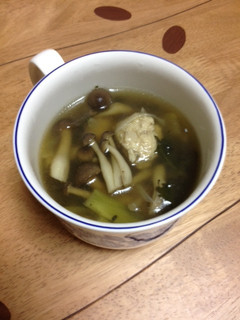 ホッと優しい味のつくねスープ-レシピのメイン写真