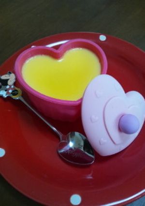 スチームレンジで牛乳蒸しプリン☆-レシピのメイン写真