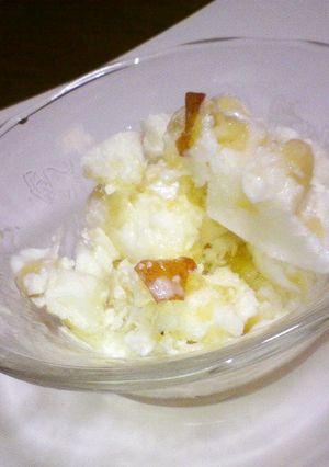 りんごとバナナのヨーグルトフローズン-レシピのメイン写真