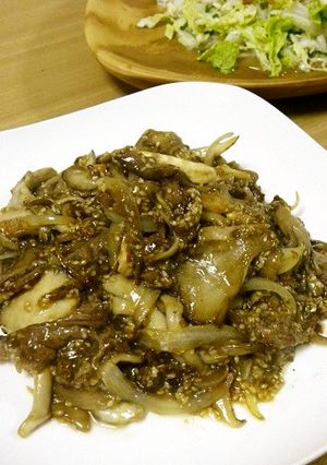 牛肉のごま炒め-レシピのメイン写真