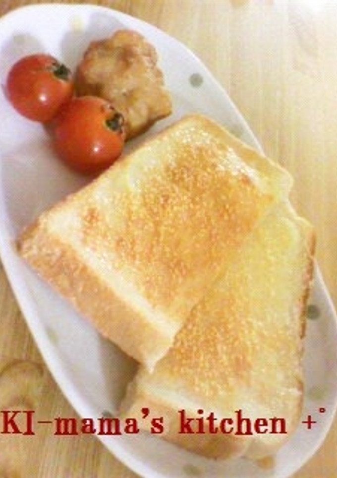 ☀朝食に簡単!マヨ＆粉チーズトースト-レシピのメイン写真