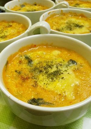 クノールスープパスタで作るカップグラタン-レシピのメイン写真