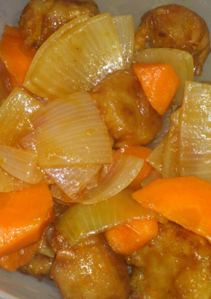 残り野菜と唐揚げの簡単酢鶏-レシピのメイン写真