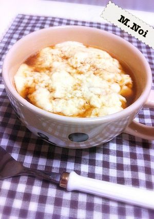 豆乳と卵で簡単お夜食＊-レシピのメイン写真