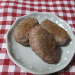 รูปของ 手づかみ離乳食＊レンコンバーグ