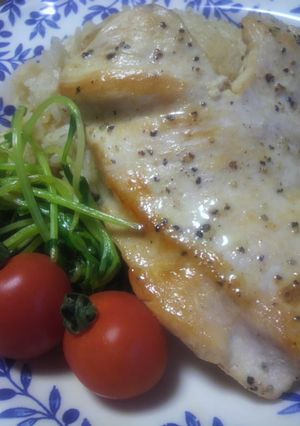 ☆シンプル☆鶏胸肉deチキンソテー☆-レシピのメイン写真