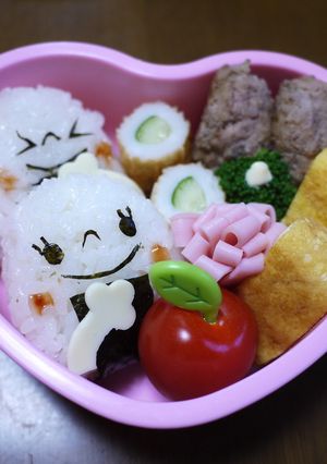 キャラ弁　おにぎり兄弟♪-レシピのメイン写真
