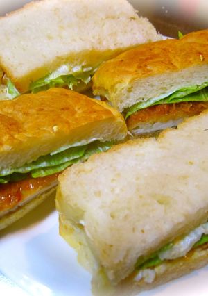 スイチリ味のチキンカツサンド-レシピのメイン写真
