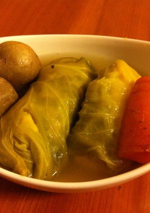サーモンと豆腐のロールキャベツ-レシピのメイン写真