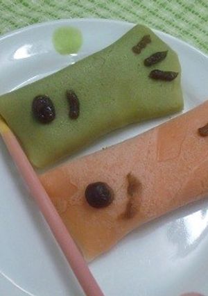 簡単☆クレープＤＥこいのぼり☆-レシピのメイン写真
